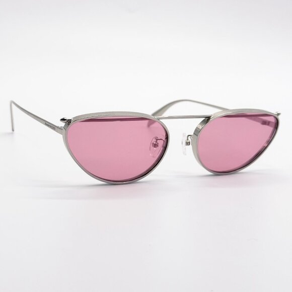 NEW AM0424S 003 ALEXANDER MCQUEEN PINK WOMAN SUNGLASSES main image 11